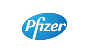 John Drennan Voiceover Pfizer Logo